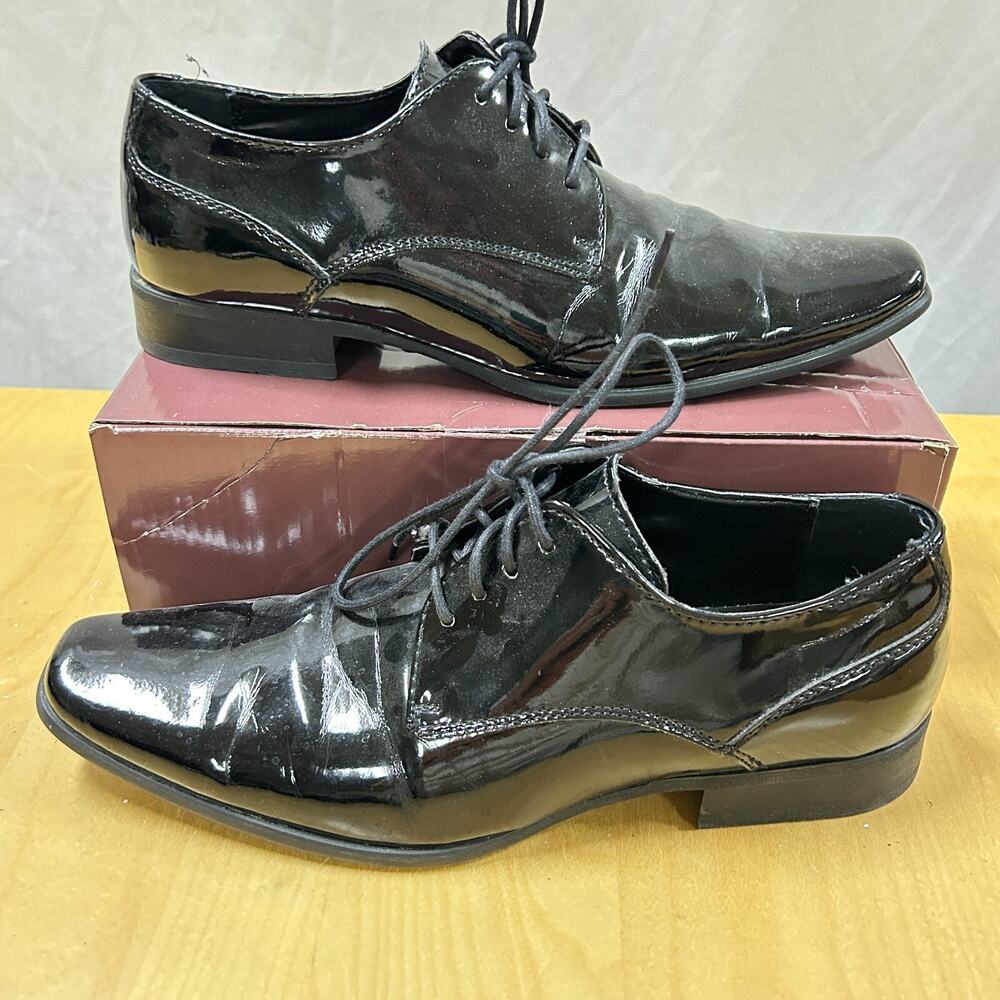 Calvin Klein Brodie Dress Shoes Black Men's Size 7.5 M